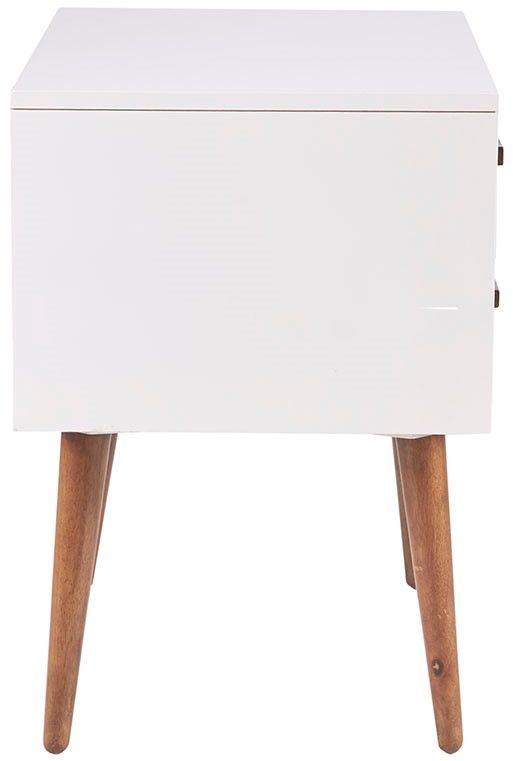 Olliix by INK+IVY White Jeremy Storage Nightstand-1