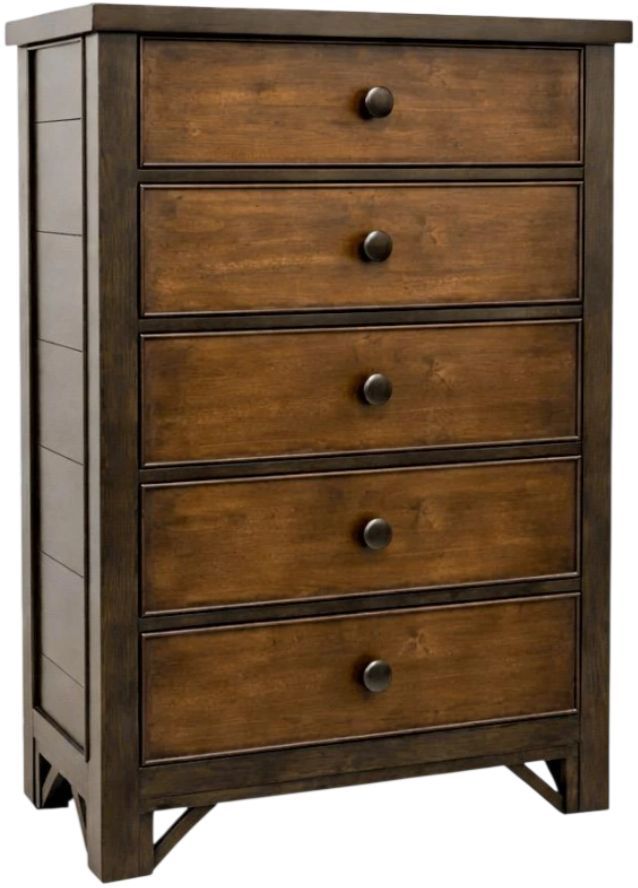 Legacy Classic Lake House Dried Tobacco/Pinecone Youth Chest-0