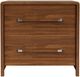 Riverside Furniture Elsie Classic Walnut 2-Drawer Nightstand-1