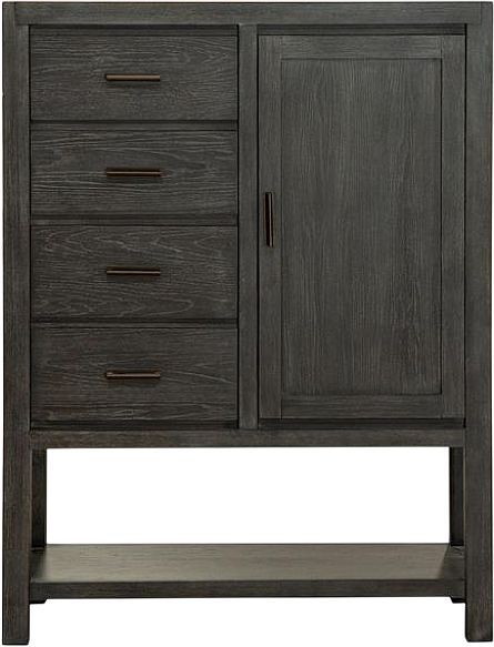 Magnussen Home® Plum Creek Ravenwood Black Door Chest-2