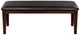 Homelegance® Mantello Cherry/Dark Brown Bench-2