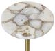 StyleCraft Natural Agate Accent Drink Table-1