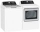 GE® White Top Load Washer & Electric Dryer Laundry Pair-1