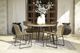 Signature Design by Ashley® Amaris 5-Piece Black/Brown Outdoor Dining Set-3