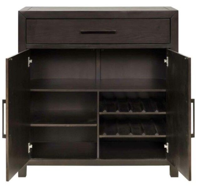 Martin Furniture Montclair Rich Espresso Bar Cabinet-2