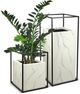 Le Present Cage Marble 36" Planter-2