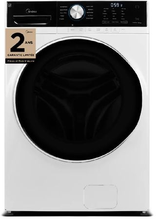 Midea 5.2 Cu. Ft. White Front Load Washer With Steam Care