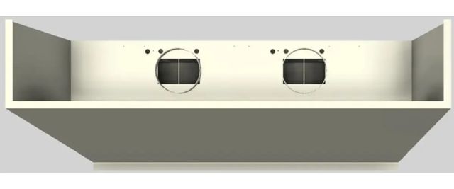 Vent-A-Hood® 60" Wall Mounted Range Hood-Biscuit-1