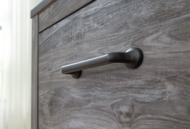 Signature Design by Ashley® Bronyan Dark Gray Dresser and Mirror-2