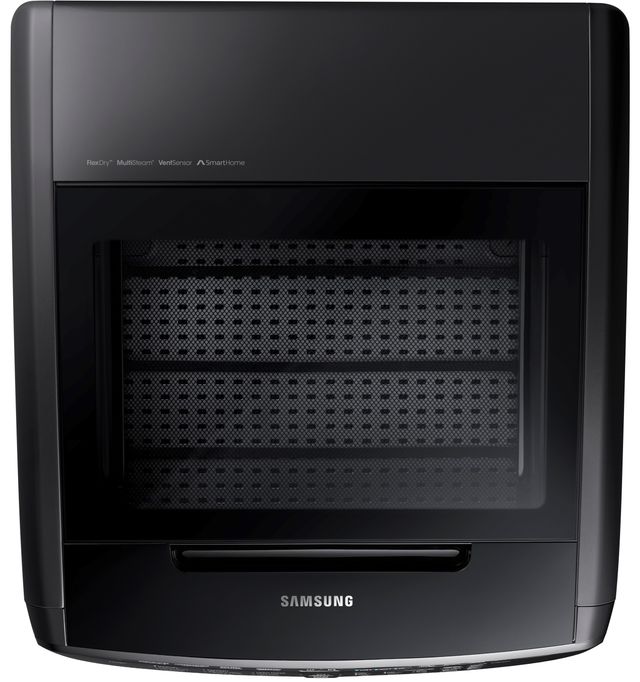 Samsung 7.5 Cu. Ft. Black Stainless Steel FlexDry™ Electric Dryer-3