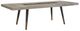 Magnussen Home® Ryker Coventry Gray Rectangular Dining Table with Black Glass Insert Center-0