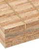 Currey & Company Dezi Brass/Natural Box-3