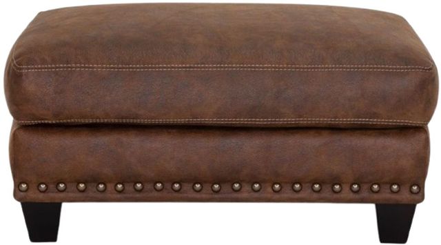 Franklin™ Indira Ford Walnut Ottoman-2