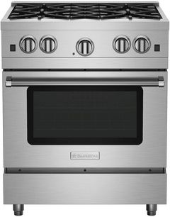 BlueStar® Culinary RCS Series 30" Stainless Steel Pro Style Natural Gas Range