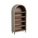 Elements International Calliope Arched Open Bookcase-0