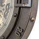 YHD Valencia Aged Bronze/Brass Wall Clock-2