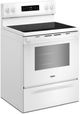 Whirlpool® 30" White Freestanding Electric Range with Air Cooking Technology-3
