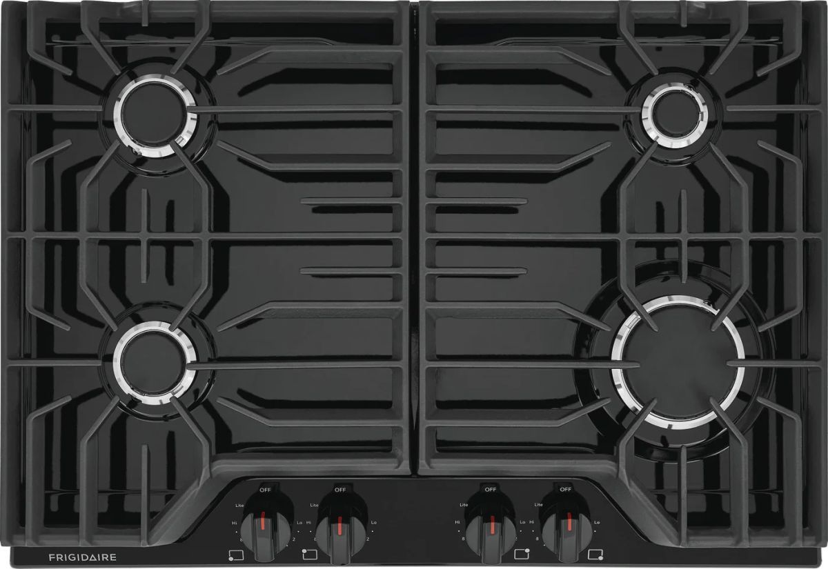 Frigidaire® 30" Black Gas Cooktop