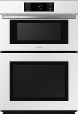 Samsung® Bespoke 7 Series 30" Clean White Oven/Micro Combo Electric Wall Oven
