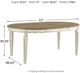 Signature Design by Ashley® Realyn 5-Piece Chipped White Dining Table Set-4