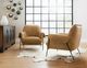 Hooker® Furniture CC Ambroise Brown Metal Frame Club Chair-2