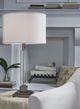 Signature Design by Ashley® Deccalen Clear/Silver Table Lamp-3