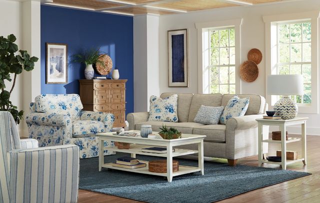 Craftmaster® Customizable Soft Haven 80" Three Cushion Sofa-1