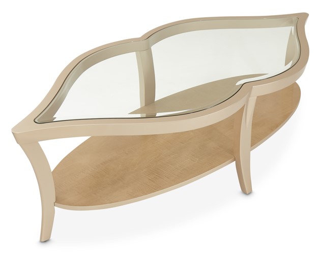 MICHAEL AMINI Malibu Crest Cocktail Table - Thumbnail 2