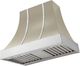 AGA Cascade 36" Fawn Wall Mounted Range Hood  with Polished Chrome Trim-0