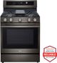 LG 30" Black Stainless Freestanding Gas Range with Probake Convection®, Air Fry, and EasyClean®-2