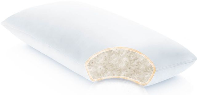 Malouf® Z Cotton Encased Down Blend Standard Pillow-0