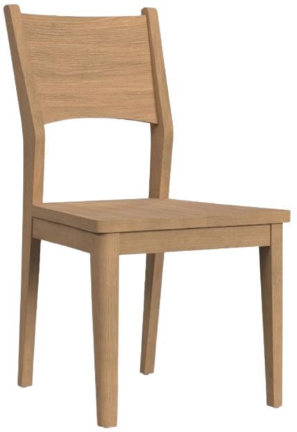 Flexsteel® Normandy 2-Piece Driftwood Dining Side Chair Set-3