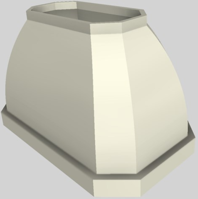 Vent-A-Hood® Designer Series 48" Biscuit Island Range Hood-1