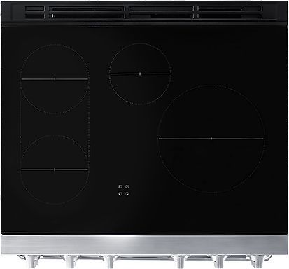 Dacor® 30" Silver Stainless Pro Style Induction Range-4