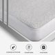 BEDGEAR® Air-X Gray Crib Mattress Protector-3