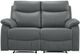 Mazin Furniture Wembley 2-Piece Dark Gray Modular Power Reclining Loveseat-1