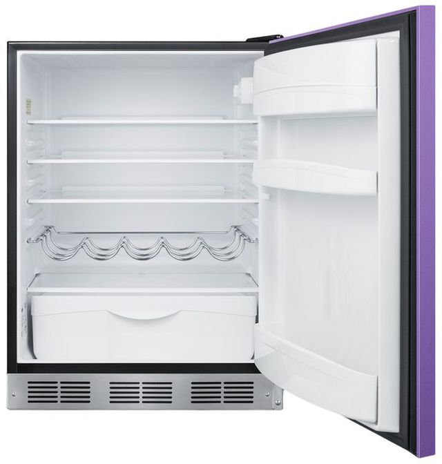 Summit® 5.8 Cu. Ft. Lavender Under The Counter Refrigerator -1