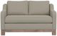 International Furniture Direct Samba Beige/Rich Brown Loveseat-2