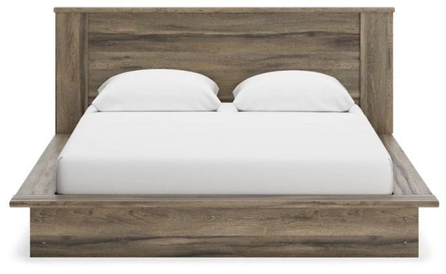 Signature Design by Ashley® Shallifer Brown Full Panel Bed-3