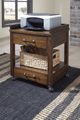 Signature Design by Ashley® Baldridge Rustic Brown Printer Stand-2