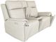 Flexsteel® Vernon Dove Gray Power Reclining Loveseat-3
