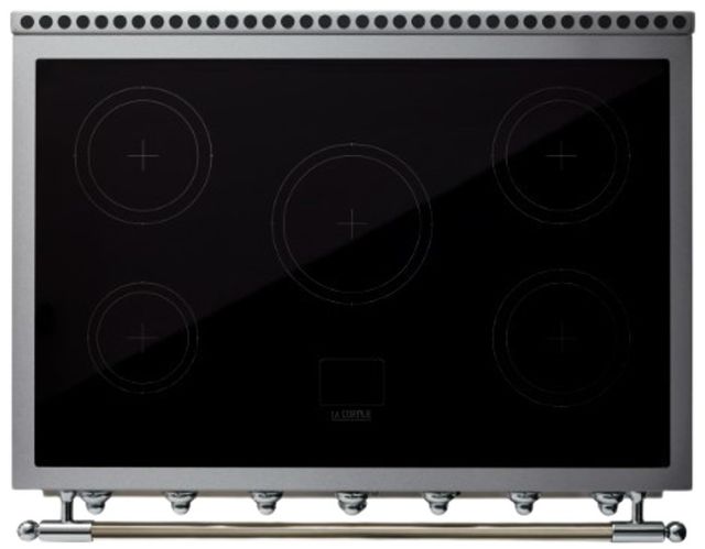 La Cornue CornuFé 110 43" Gloss Black Pro Style Induction Range-2