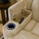 Dalton 7-Piece Lucky Fawn Modular Power Reclining Sectional with Power Adjustable Headrests-3