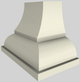 Vent-A-Hood® Designer Series 42" Biscuit Wall Mounted Range Hood-5
