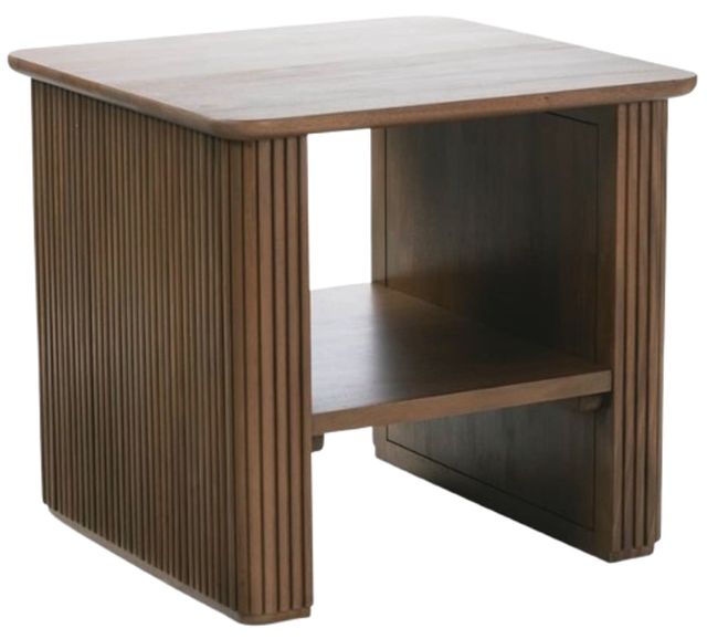 Rowe® Kindred Sesame Square End Table-0