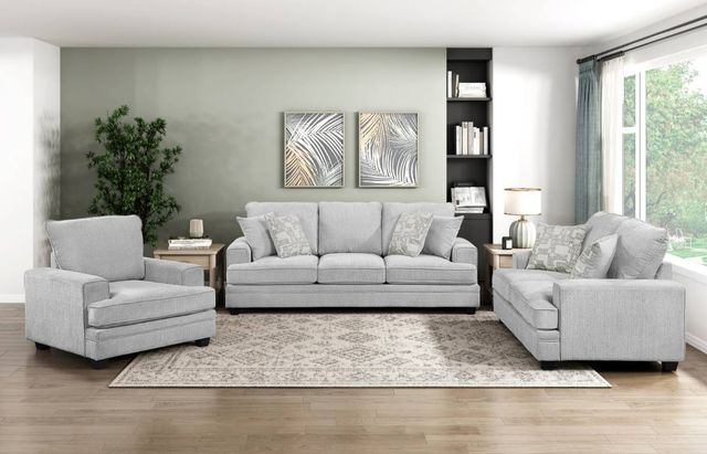 Homelegance® Sarah Stone Gray Accent Chair-1
