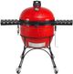 Kamado Joe® Big Joe® ll 24" Red Freestanding Charcoal Grill-0
