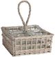 A & B Home Brown/Clear Candle Holders-0