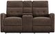 Flexsteel® Customizable Charlotte Power Reclining Loveseat with Console-1