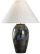 Wildwood Lamps Shiga Hatsu Blue Glaze Lamp-0